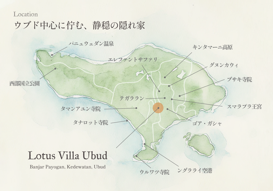 Bali map